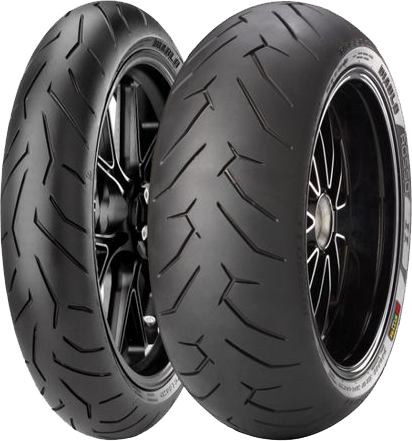 Pirelli Diablo Rosso II 170/60ZR17 (72 W) Rear TL M/C