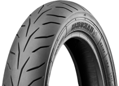 Nærbillede af slidbanen Heidenau K81 160/60-14 65 H Rear TL M/C