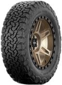 Nærbillede af slidbanen BFGoodrich All Terrain T/A KO2 37x12.50 R17 116 R RWL