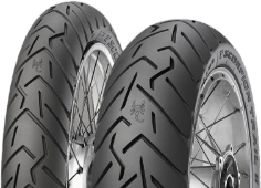 Nærbillede af slidbanen Pirelli Scorpion Trail II 170/60 R17 72 V Rear TL M/C