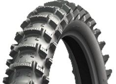 Nærbillede af slidbanen Michelin STARCROSS 5 70/100-17 40 M Front TT M/C Medium