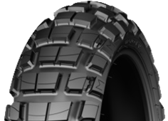 Nærbillede af slidbanen Michelin Anakee Wild 110/80-18 58 S Rear TT M/C