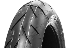 Nærbillede af slidbanen Bridgestone S21 130/70ZR16 (61 W) Front TL M/C