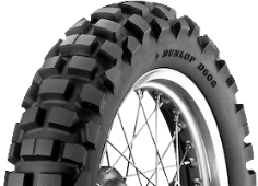 Nærbillede af slidbanen Dunlop D606 130/90-17 68 R Rear TT