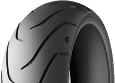 Nærbillede af slidbanen Michelin Scorcher 11 200/55 R17 78 V Rear TL M/C