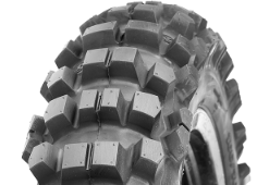 Nærbillede af slidbanen Deli Tire SB-114R 110/90-19 62 M Rear TT M/C