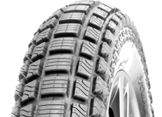 Nærbillede af slidbanen Deli Tire SB-136 3.75-19 61 P Rear TT M/C FIM