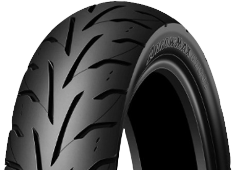 Nærbillede af slidbanen Dunlop Arrowmax GT601 150/70-18 70 H Rear TL