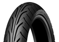 Nærbillede af slidbanen Dunlop Arrowmax GT601 100/90-16 54 H Front TL