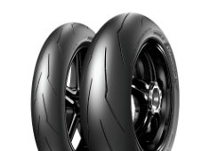 Nærbillede af slidbanen Pirelli Diablo Supercorsa SC V3 180/60ZR17 75 W Rear TL M/C SC1