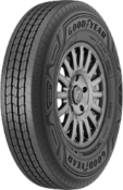 Nærbillede af slidbanen Goodyear Duramax Steel 7.50 R16 122/120 L C