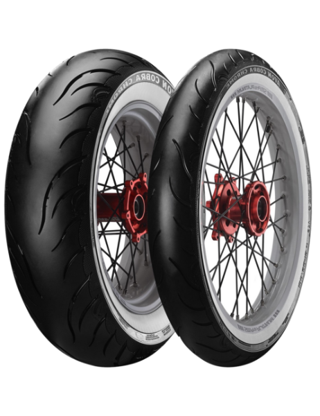Avon Cobra Chrome 140/90 B16 77 H Rear TL RF, WSW