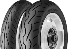 Nærbillede af slidbanen Dunlop D251 190/60 R17 78 H Rear TL M/C