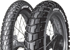 Nærbillede af slidbanen Dunlop TRAILMAX 130/80-17 65 T Rear TL