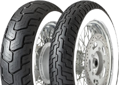 Nærbillede af slidbanen Dunlop D404 150/80 B16 71 H Rear TT WW