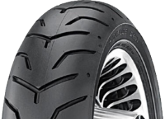 Nærbillede af slidbanen Dunlop D407 180/65 B16 81 H Rear TL H-D