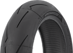 Nærbillede af slidbanen Pirelli Diablo Supercorsa SP V4 200/55ZR17 (78 W) Rear TL M/C