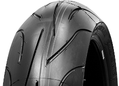 Nærbillede af slidbanen Michelin PILOT POWER 2CT 190/55ZR17 (75 W) Rear TL M/C