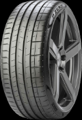 Nærbillede af slidbanen Pirelli P Zero (PZ4) 245/45 R18 100 Y XL, ZR, S.C.