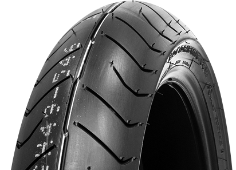 Nærbillede af slidbanen Bridgestone G 709 130/70 R18 63 H Front TL M/C