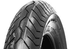 Nærbillede af slidbanen Bridgestone G 721 120/70-21 62 H Front TL M/C G