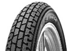 Nærbillede af slidbanen Metzeler Block C 3.00-19 54 P Front/Rear TT RF