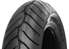 Nærbillede af slidbanen Metzeler FeelFree 120/70 R15 56 H Front TL M/C
