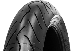 Nærbillede af slidbanen Metzeler Sportec M3 120/70ZR17 (58 W) Front TL M/C