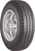 Nærbillede af slidbanen Maxxis UE 168 145/80 R12 86 N