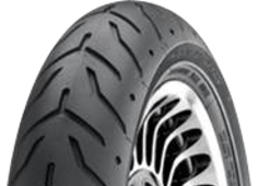 Nærbillede af slidbanen Dunlop D408 130/60 B19 61 H Front TL H-D