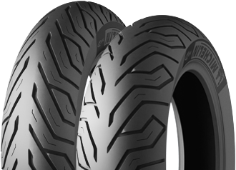 Nærbillede af slidbanen Michelin CITY GRIP 100/90-12 64 P Front/Rear TL RF
