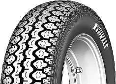 Nærbillede af slidbanen Pirelli SC 30 3.50-10 51 J TT