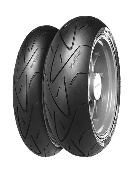 Continental ContiSportAttack 120/70ZR17 (58 W) Front TL M/C
