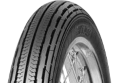 Nærbillede af slidbanen Mitas H-04 2.50-16 41 L Front TT M/C RF