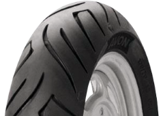 Nærbillede af slidbanen Avon AM63 Viper Stryke 110/70-16 52 S Front TL