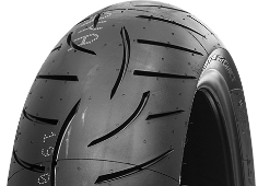 Nærbillede af slidbanen Metzeler Roadtec Z8 Interact 160/60ZR18 (70 W) Rear TL M/C M