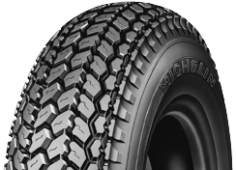 Nærbillede af slidbanen Michelin ACS 2.75-9 35 J Front/Rear TT