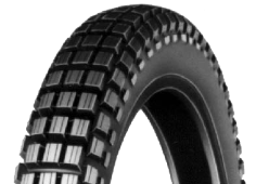 Nærbillede af slidbanen Cheng Shin C186 4.00-18 64 N NHS