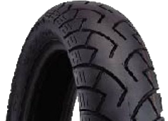 Nærbillede af slidbanen Duro HF297 120/80-17 61 H TL M/C