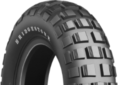 Nærbillede af slidbanen Bridgestone TW 2 3.50-8 35 J Front/Rear TT