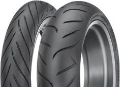 Nærbillede af slidbanen Dunlop Sportmax RoadSmart II 120/70ZR18 (59 W) Front TL