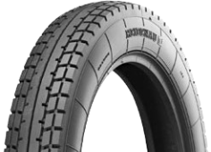 Nærbillede af slidbanen Heidenau K28 4.00-19 71 P Front/Rear TT M/C Reinf.