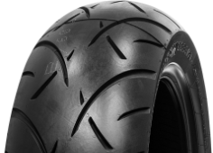 Nærbillede af slidbanen Metzeler ME 888 Marathon Ultra 180/70 B15 76 H Rear TL M/C